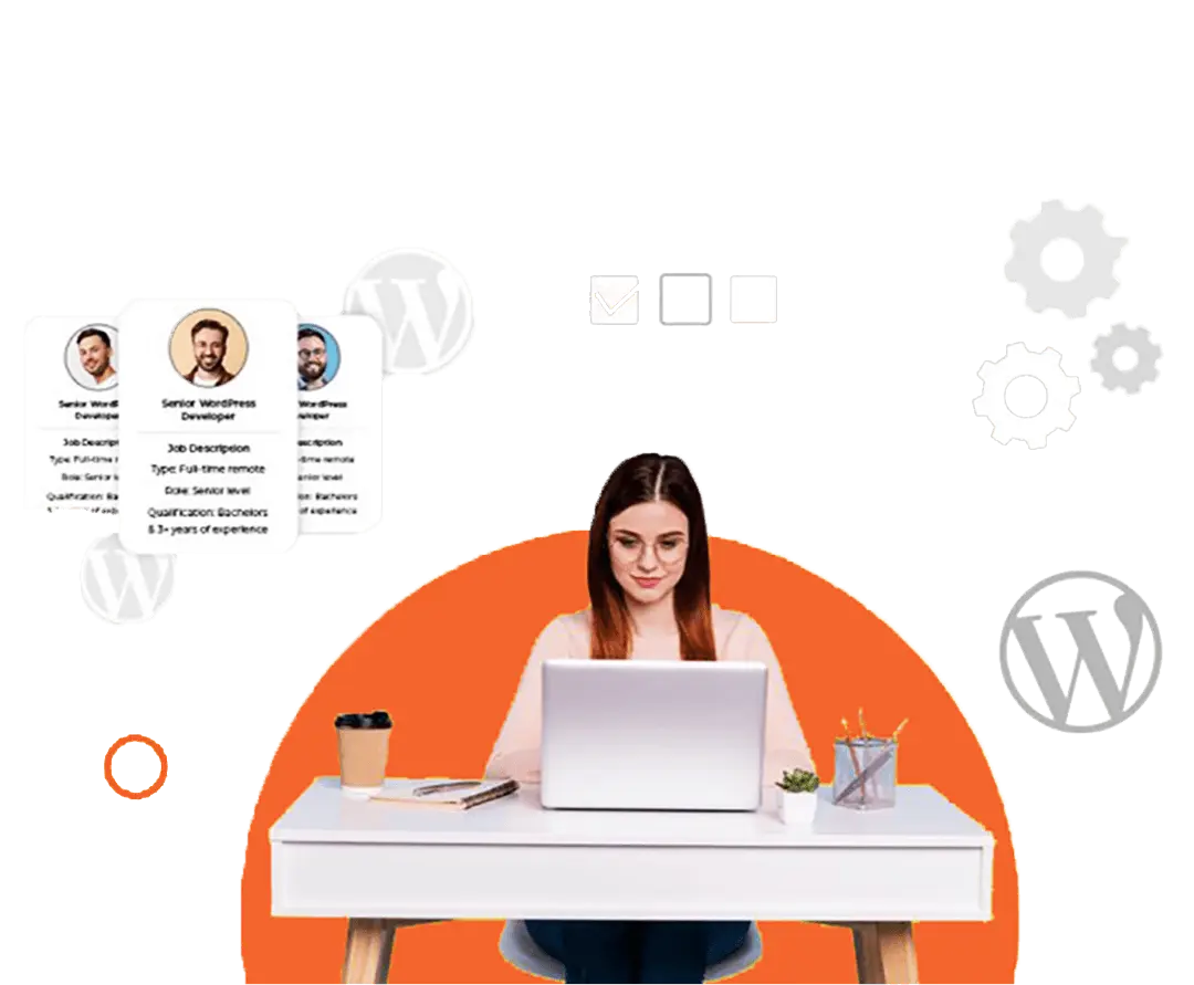 Hire WordPress Freelancer Outsourcing services.