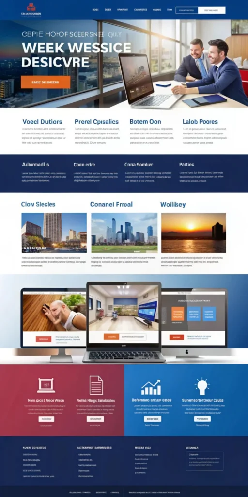 Corporate Web Design process