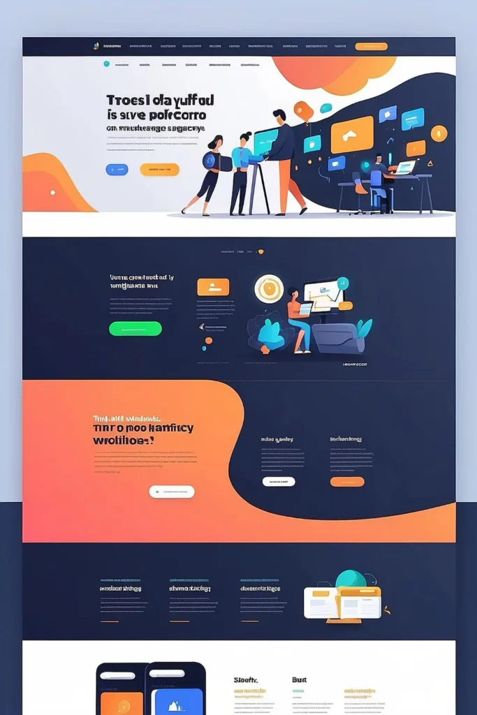 Landing Page Design process