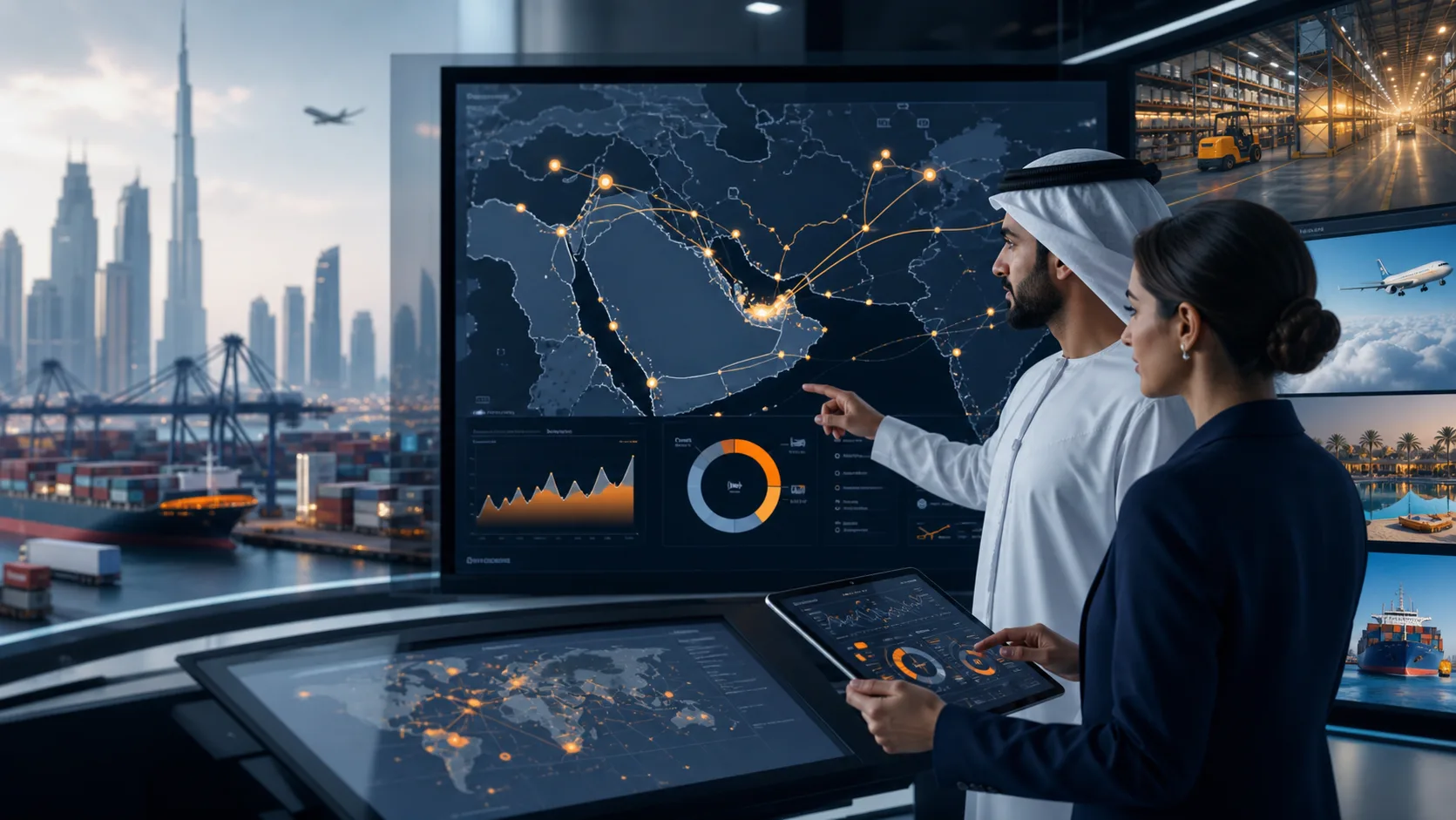 Industrial suppliers marketing image for Abu Dhabi landing page Digital marketing services for Industrial suppliers in Abu Dhabi by Zenerom